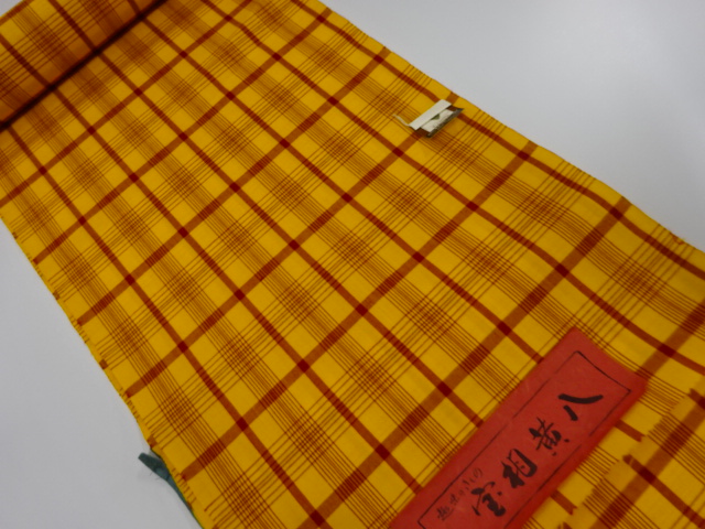 アンティーク　ウール　着尺反物